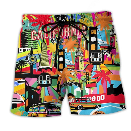 California Summer Beach Shorts For Sunny Day Getaways And Comfortable Resort Style