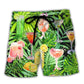 Classy Tropical Cocktail Summer Beach Shorts For Outdoor Adventures And Thoughtful Seasonal Gifts