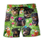 Dog Summer Rottweiler Beach Shorts For Vacation Travel And Easygoing Coastal Style