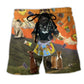 Cat Tarot Mystic Beach Shorts For Holiday Cruises And Comfortable Resort Style