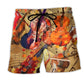 Violin Music Change Beach Shorts For Coastal Road Trips And Distinctive Seasonal Style