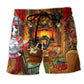 Dog Christmas Home Beach Shorts For Oceanfront Weekends And Casual Outdoor Comfort
