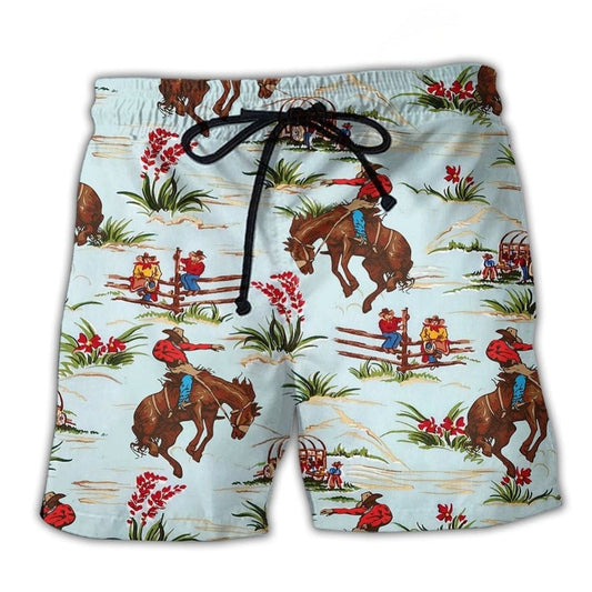 Free Spirit Wild Horse Beach Shorts For Summer Vacation And Coastal Travel