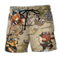 Viking Beer Drinking Beach Shorts For Summer Vacation And Coastal Travel