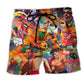 Boxing Motivation Color Beach Shorts For Weekend Escapes And Relaxed Holiday Style