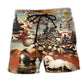 Knight Chess Beach Shorts For Coastal Road Trips And Thoughtful Gift Giving