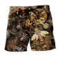 Mechanical Bug Machine Beach Shorts For Tropical Getaways And Weekend Adventures