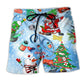 Nurse Christmas Holiday Beach Shorts For Tropical Holidays And Everyday Comfort