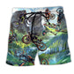 Bike Don't Follow Me Bold Rider Beach Shorts For Warm Weather Travel And Everyday Comfort