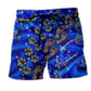 Holiday Togetherness Christmas Beach Shorts For Summer Vacations And Warm Weather Wardrobe