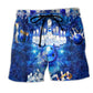 Bowling Best Part Of My Day Beach Shorts Artwork Detail For Casual Warm Weather Outfits