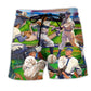 Vintage Baseball Players Classic Beach Shorts Artwork Detail For Tropical Travel And Everyday Wear