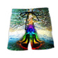 Yoga Peace Within Tree Of Beach Shorts For Summer Vacation And Coastal Travel