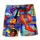 Guitar Choice Music Beach Shorts For Resort Getaways And Bright Summer Outfits