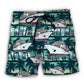 Tropical Cruising Island Life Beach Shorts Design View For Poolside Relaxation And Holiday Trips