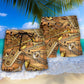 Trombone Music Lover Cool Beach Shorts Print Detail For Beach Activities And Vacation Wear
