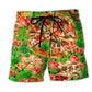 Pizza First Bite Beach Shorts For Warm Weather Outings And Everyday Comfort