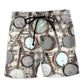 Banjo Music Lover Life Is Better Beach Shorts Design View For Summer Events And Coastal Getaways