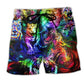 Jungle King Wild Cat Beach Shorts For Resort Days And Leisure And Relaxation