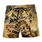 Skull Classic Beach Shorts Print Detail For Thoughtful Gift Giving