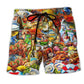 Seafood Diet Food Beach Shorts For Poolside Relaxation And Relaxed Holiday Style