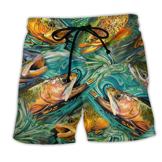 Outdoor Fishing Beach Shorts For Resort Getaways And Easy Warm Weather Wear