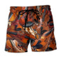 Violin Intelligent Music Quote Beach Shorts For Sunny Holidays And Comfortable Daily Styling