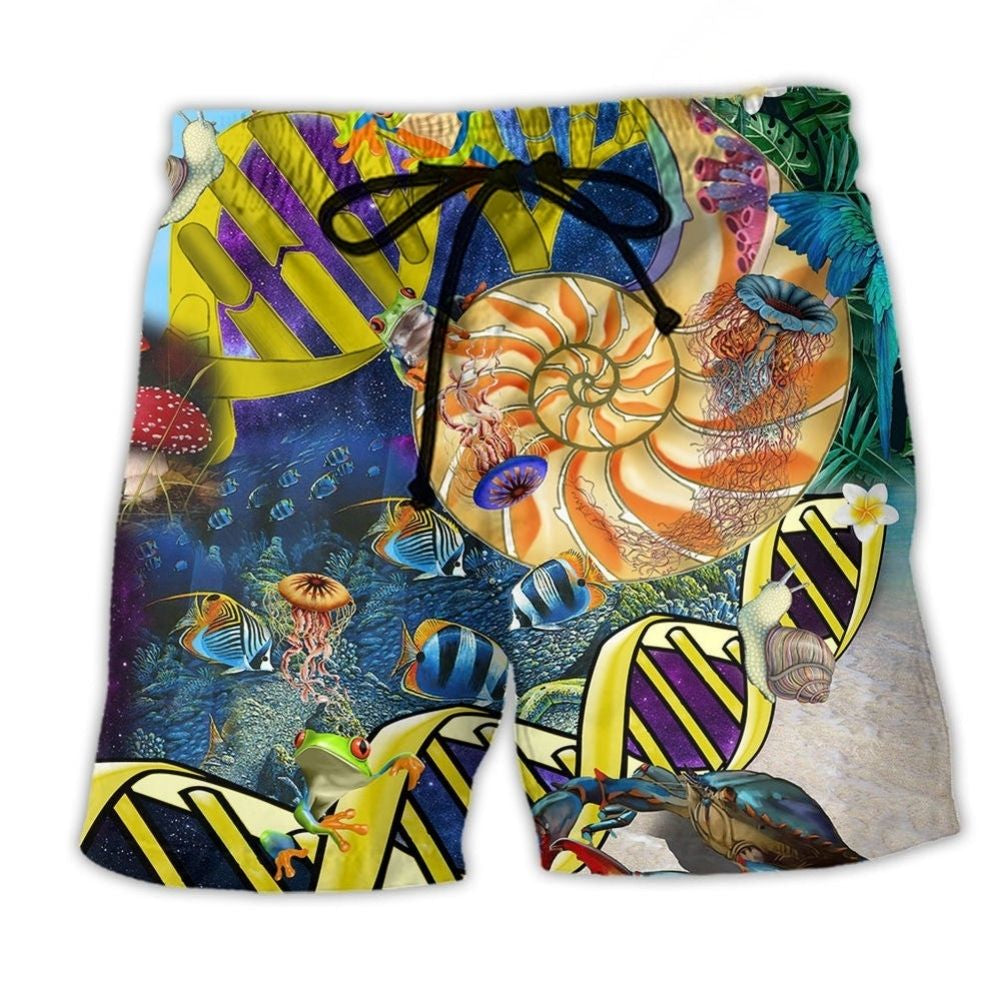 Biology Science Summer Beach Shorts For Relaxed Shoreline Days And Flexible Everyday Wear