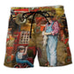 Proud Farmer Fatherhood Farm Beach Shorts For Poolside Relaxation And Relaxed Casual Style