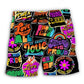 LGBT Love Is Love Rainbow Pride Beach Shorts For Resort Travel And Thoughtful Summer Gifting