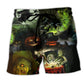 Witches Noticed Halloween Beach Shorts For Oceanfront Weekends And Travel Ready Comfort