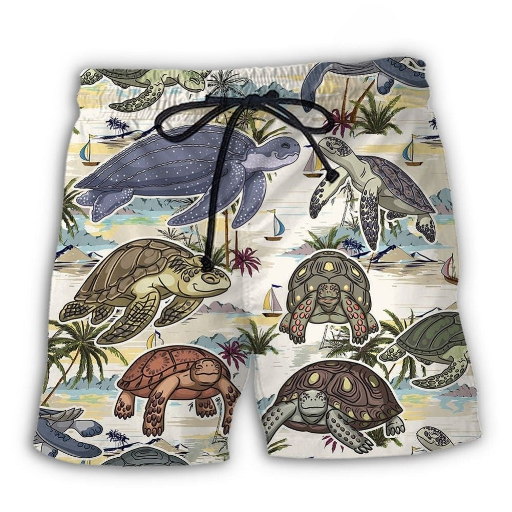 Turtle Tropical Beach Ocean Beach Shorts For Tropical Getaways And Weekend Adventures