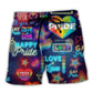 Rainbow Equality Beach Shorts For Tropical Holidays And Comfortable Resort Style