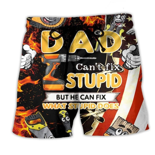 Handy Dad Beach Shorts For Poolside Relaxation And Relaxed Holiday Style