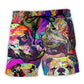 All I Need Is My Bulldog Beach Shorts Pattern View For Vacation Travel And Outdoor Fun