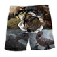 T Rex Dinosaur Cool Adventure Beach Shorts For Sunny Holidays And Comfortable Daily Styling
