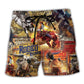 Rodeo Horse Beach Shorts For Warm Weather Outings And Flexible Everyday Wear