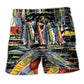 Big Catch Fishing Beach Shorts For Summer Festivals And Distinctive Seasonal Style