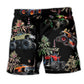 Monster Truck Tropical Summer Beach Shorts Design View For Poolside Relaxation And Holiday Trips