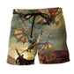 Dragon Beach Shorts Design Detail For Coastal Escapes And Daily Wear