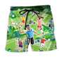 Life Is Better With Badminton Funny Beach Shorts For Summer Vacation And Coastal Travel