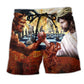 Chess Battle Light Dark Beach Shorts For Beach Days And Memorable Gift Ideas
