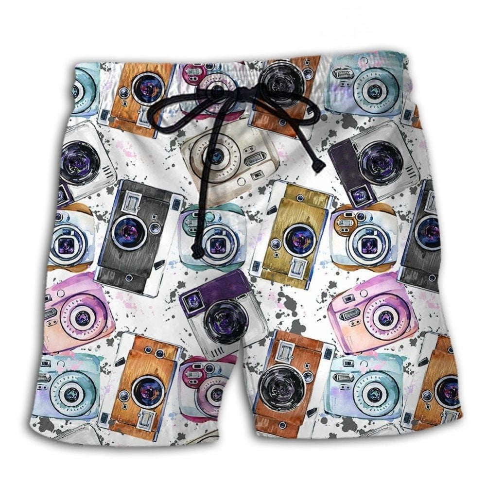 Photography Is My Hobby Camera Lover Beach Shorts For Outdoor Adventures And Thoughtful Seasonal Gifts