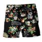 Coffee lover Coffee Beach Shorts For Resort Getaways And Thoughtful Gift Giving