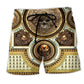 Skull Gold Beach Shorts For Poolside Relaxation And Casual Outdoor Comfort
