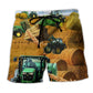 Farm Harvest Beach Shorts For Casual Day Trips And Memorable Gift Ideas