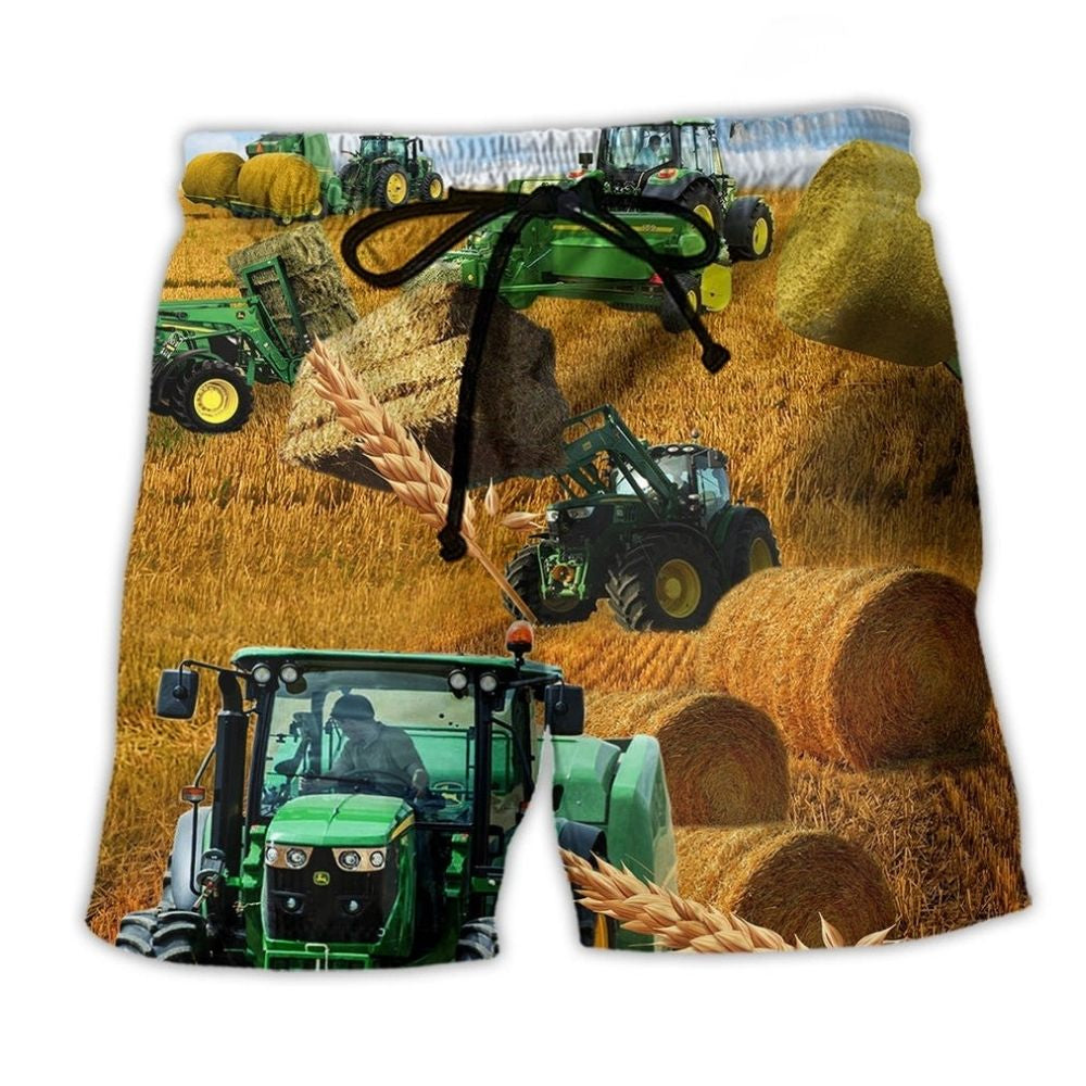 Farm Harvest Beach Shorts For Casual Day Trips And Memorable Gift Ideas