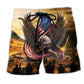 Honor The Fallen Veteran Eagle Tribute Beach Shorts For Warm Weather Travel And Everyday Comfort
