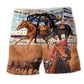 Horse Racing Speed Beach Shorts For Oceanfront Weekends And Comfortable Daily Wear