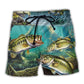 Fishing Is More Than Fish Quote Beach Shorts Print View For Coastal Escapes And Casual Outings